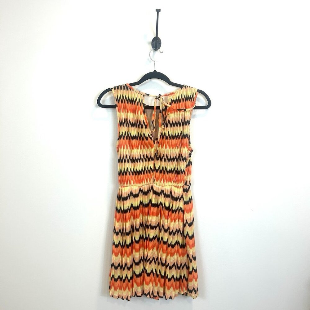 NWT SANCTUARY Small Crochet Mini Dress Flowy Multicolor Sleeveless - Picture 7 of 10